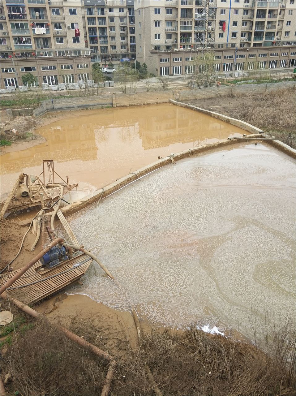 来安沉淀池淤泥清理-厂区废水池淤泥清淤